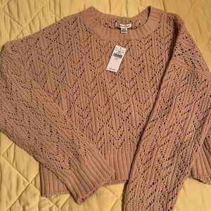 American Eagle Cropped Sweater